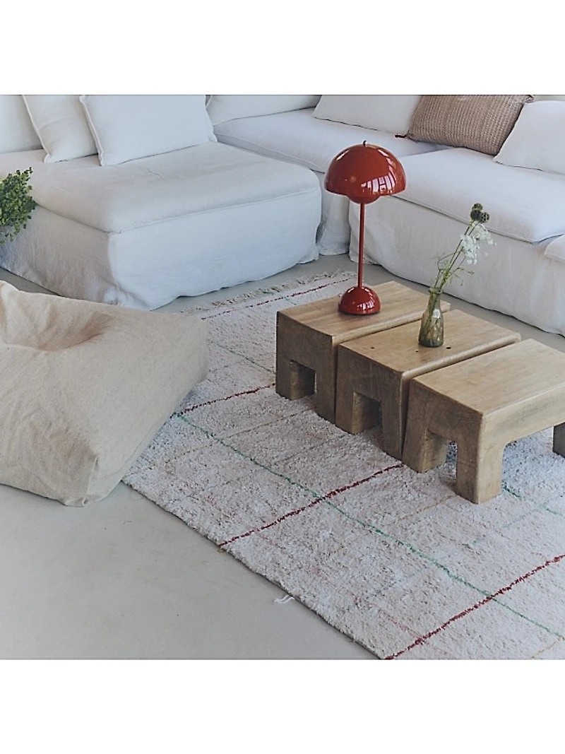 Washable Rug Color Lines