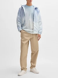 Cloud-Artwork T-Shirt with Double B Monograms