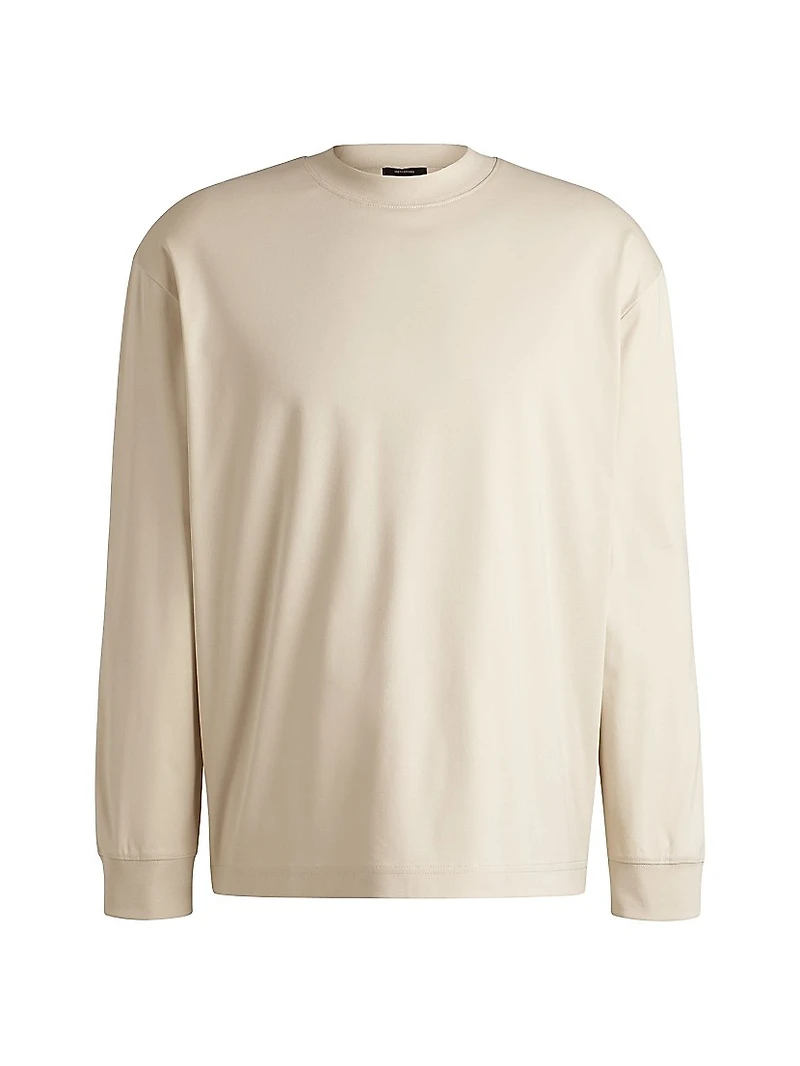 Relaxed-Fit Long-Sleeved T-Shirt