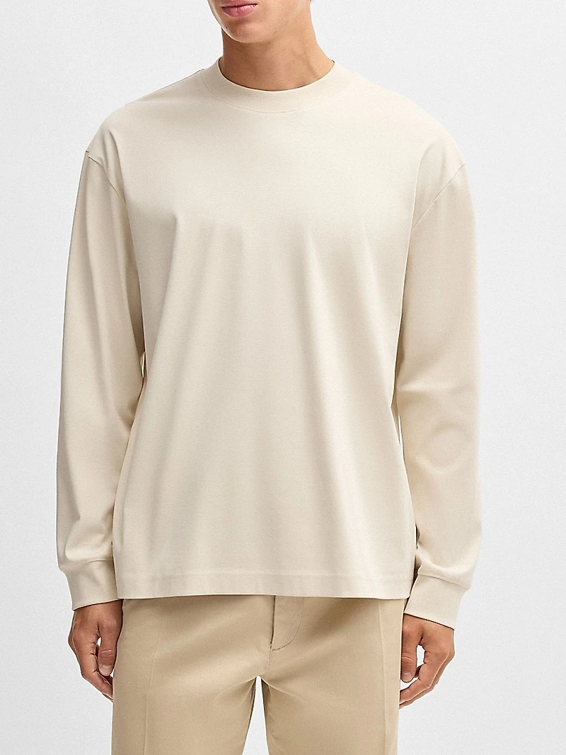 Relaxed-Fit Long-Sleeved T-Shirt
