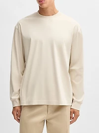 Relaxed-Fit Long-Sleeved T-Shirt