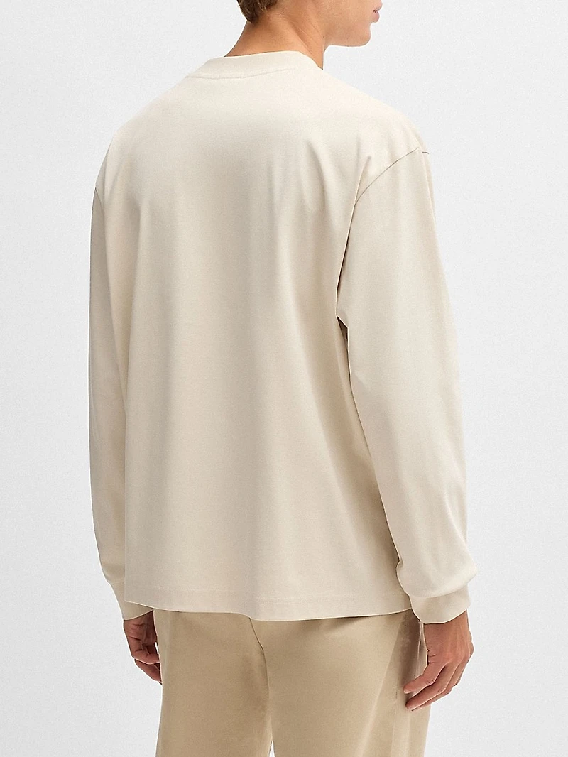 Relaxed-Fit Long-Sleeved T-Shirt