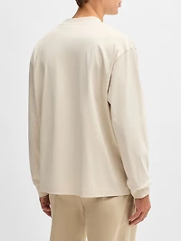 Relaxed-Fit Long-Sleeved T-Shirt