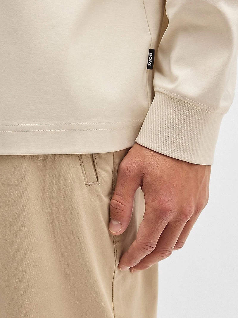 Relaxed-Fit Long-Sleeved T-Shirt