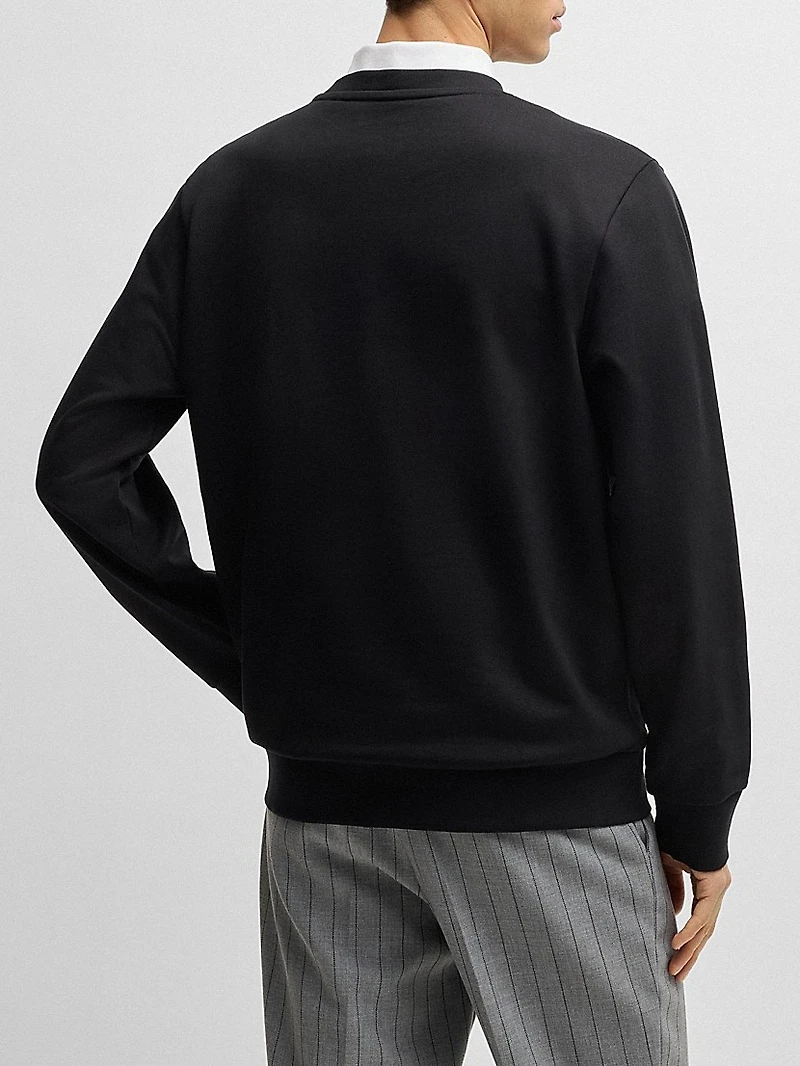 Cotton-Terry Relaxed-Fit Sweatshirt