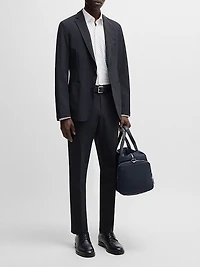 Slim-Fit Trousers Softshell Fabric