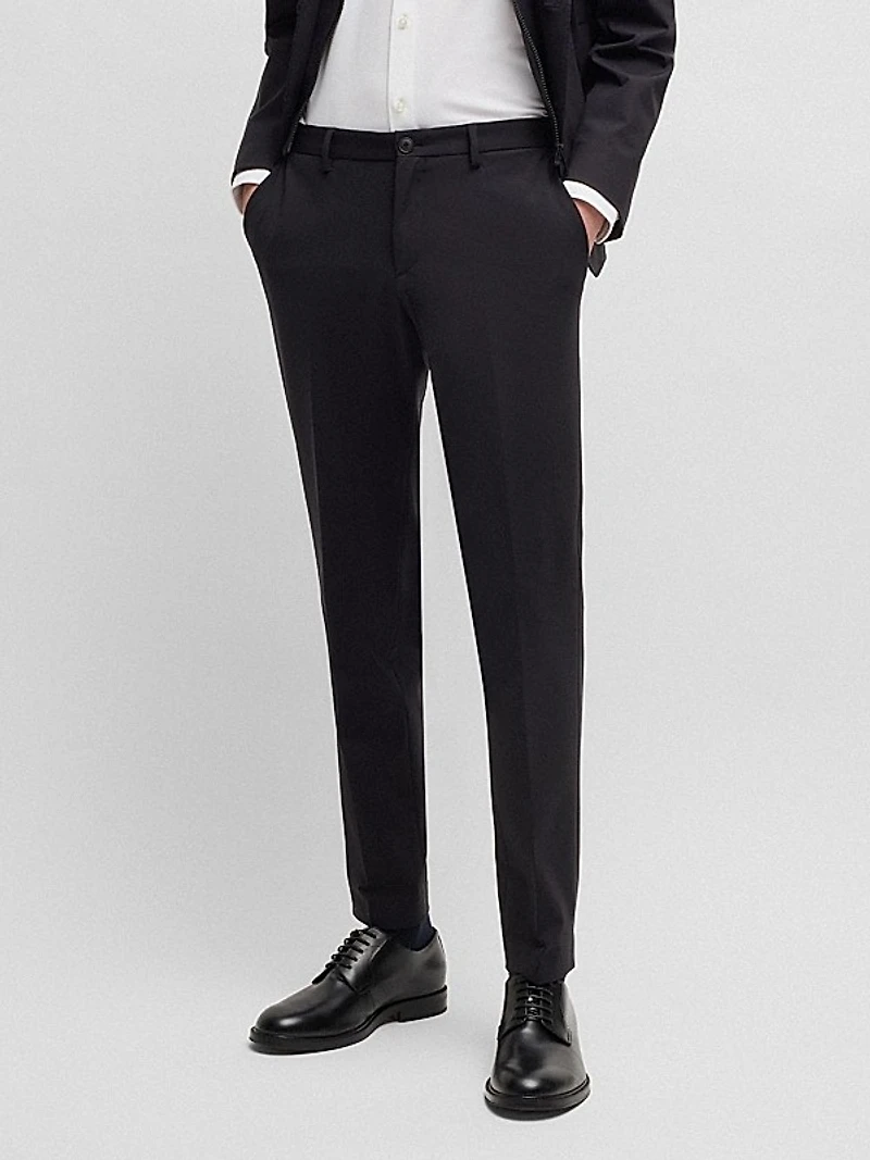 Slim Fit Trousers in Performance Stretch Jersey
