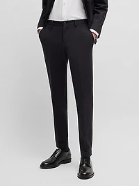 Slim Fit Trousers in Performance Stretch Jersey