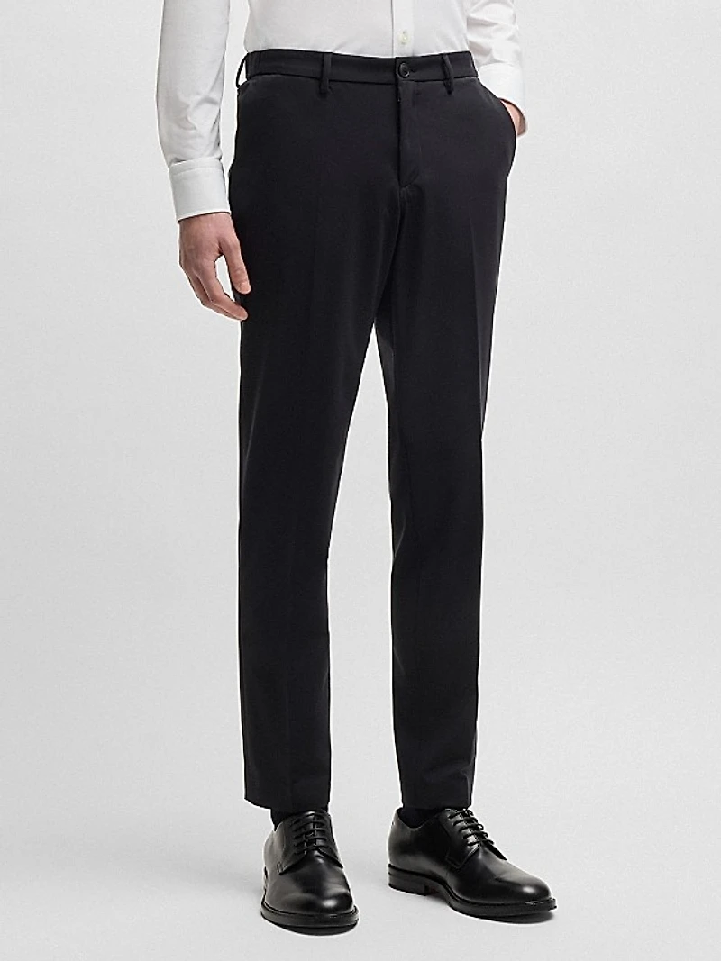 Slim Fit Trousers in Performance Stretch Jersey