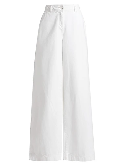Eileen Slit Wide-Leg Pants
