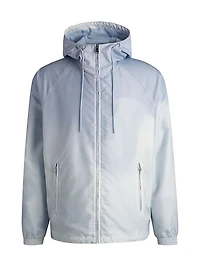 Water Repellent Jacket with Cloud Artwork