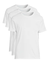 3-Pack Cotton Crewneck T-Shirt