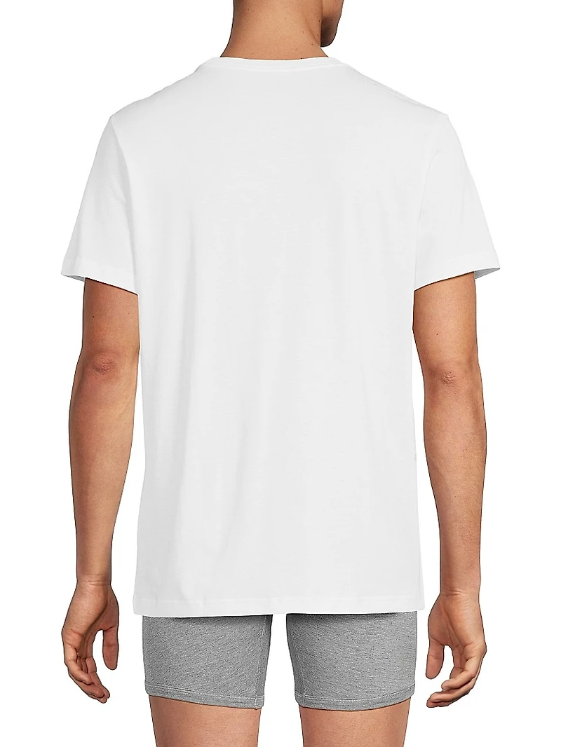 3-Pack Cotton Crewneck T-Shirt