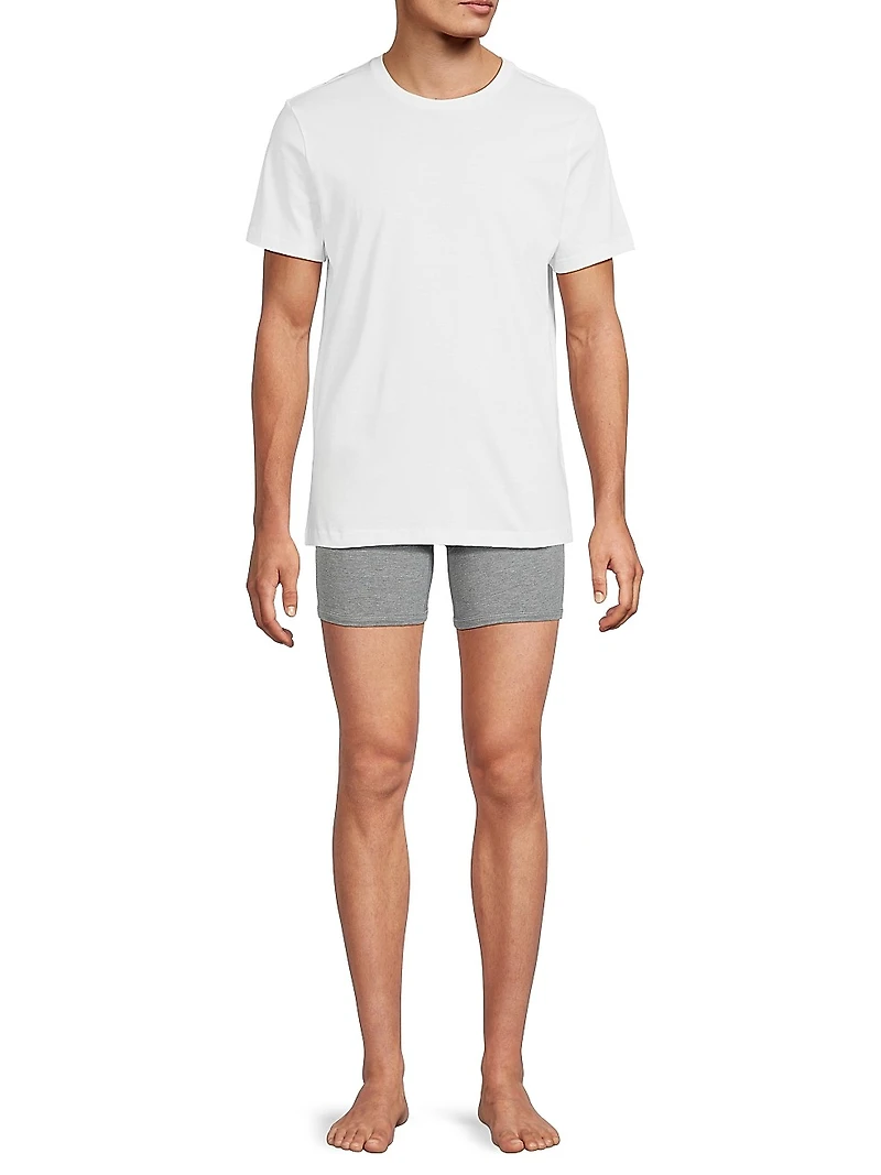 3-Pack Cotton Crewneck T-Shirt