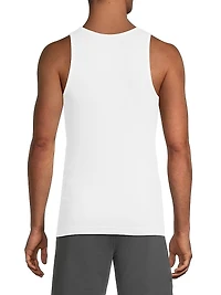 3-Pack Ribbed Jersey Slim-Fit Tank Set