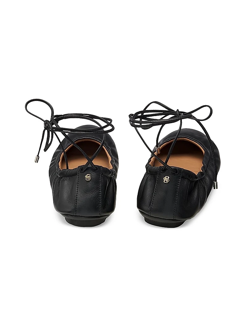 Nappa-Leather Ballerinas