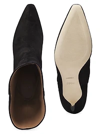 Suede Boots with Double B Monogram