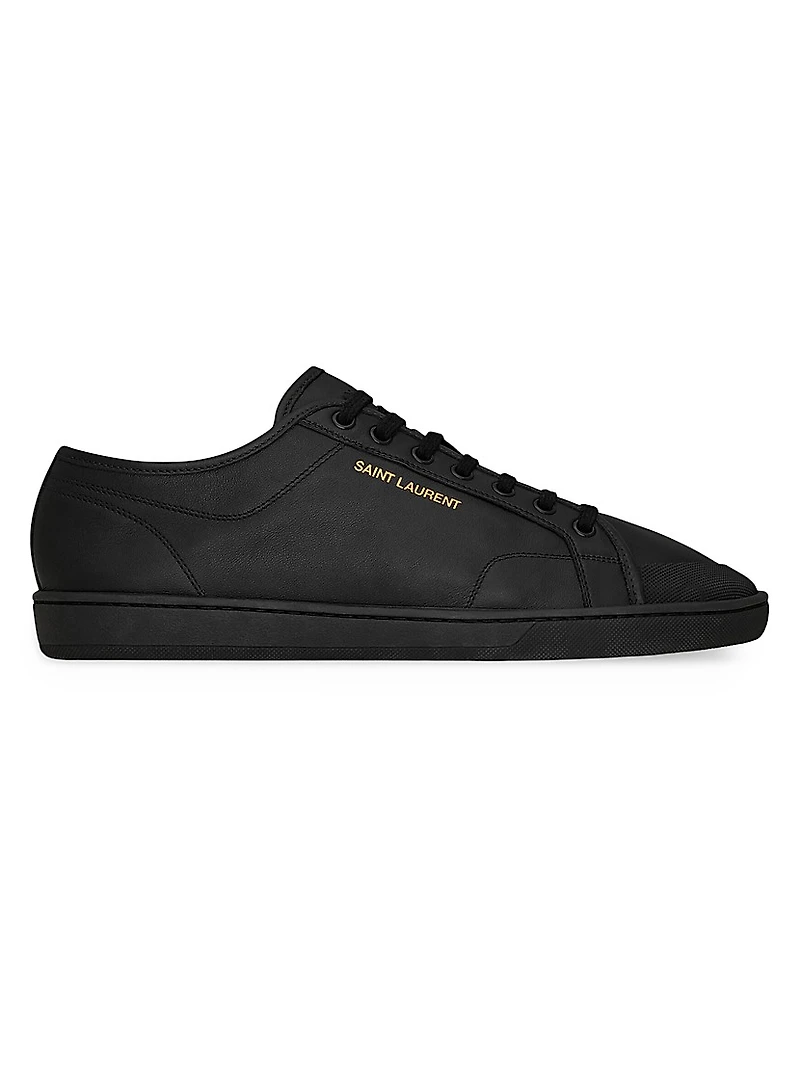 Gym Sneakers Smooth Leather
