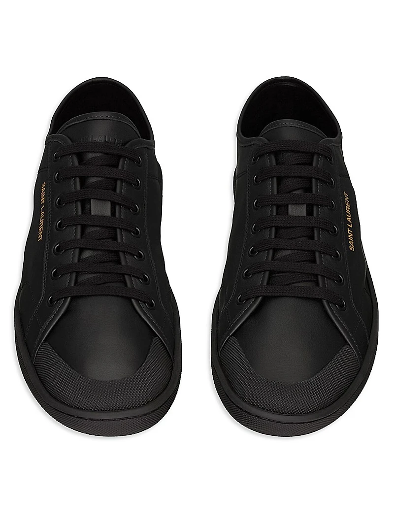 Gym Sneakers Smooth Leather