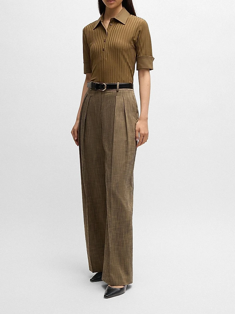 Nappa-Leather Pumps with Double B Monogram