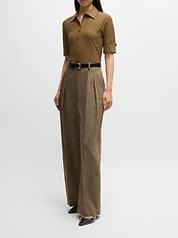 Nappa-Leather Pumps with Double B Monogram