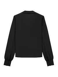 Blouse in Silk Crepe De Chine