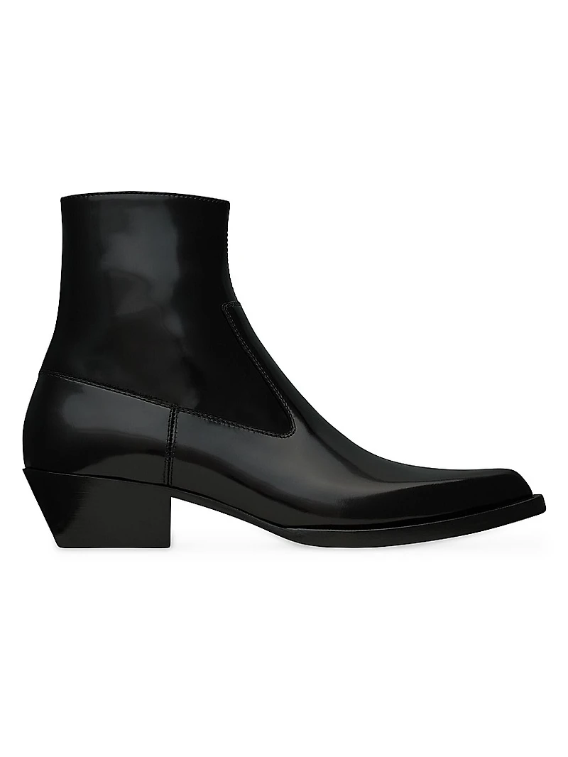 Beat Booties Glazed Leather