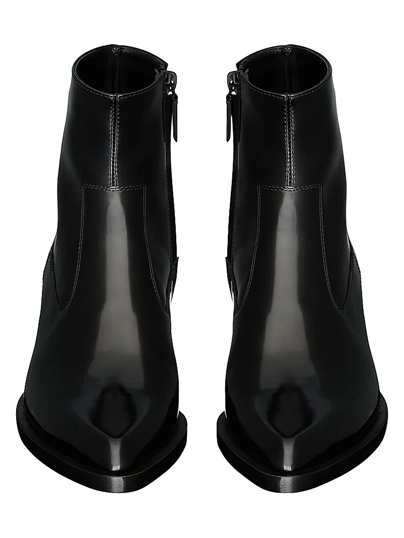 Beat Booties Glazed Leather