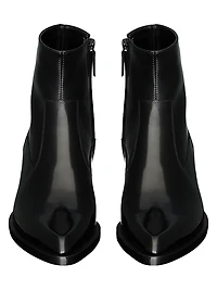 Beat Booties Glazed Leather