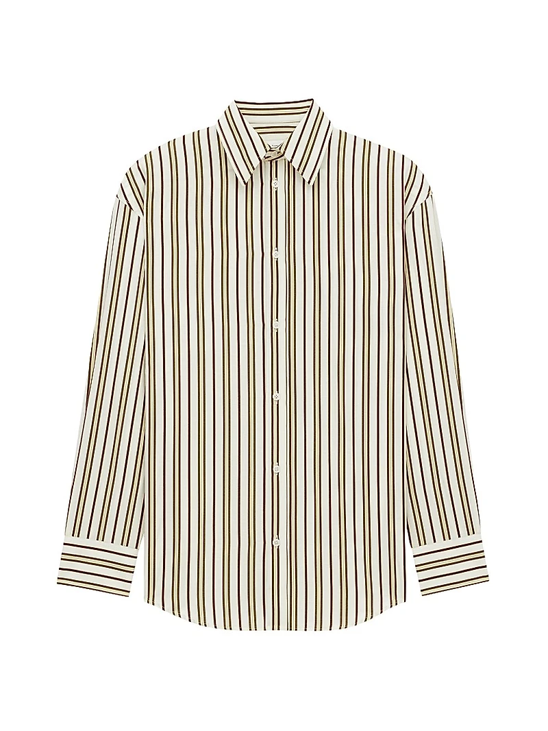 Cassandre Shirt Striped Cotton Poplin