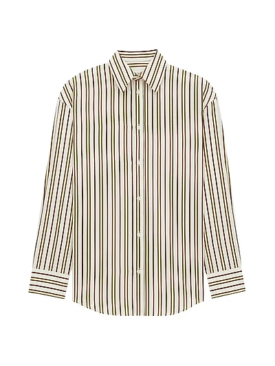 Cassandre Shirt Striped Cotton Poplin