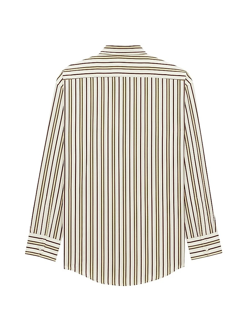 Cassandre Shirt Striped Cotton Poplin