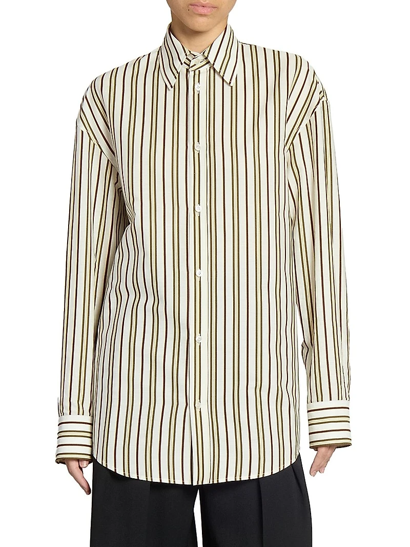 Cassandre Shirt Striped Cotton Poplin