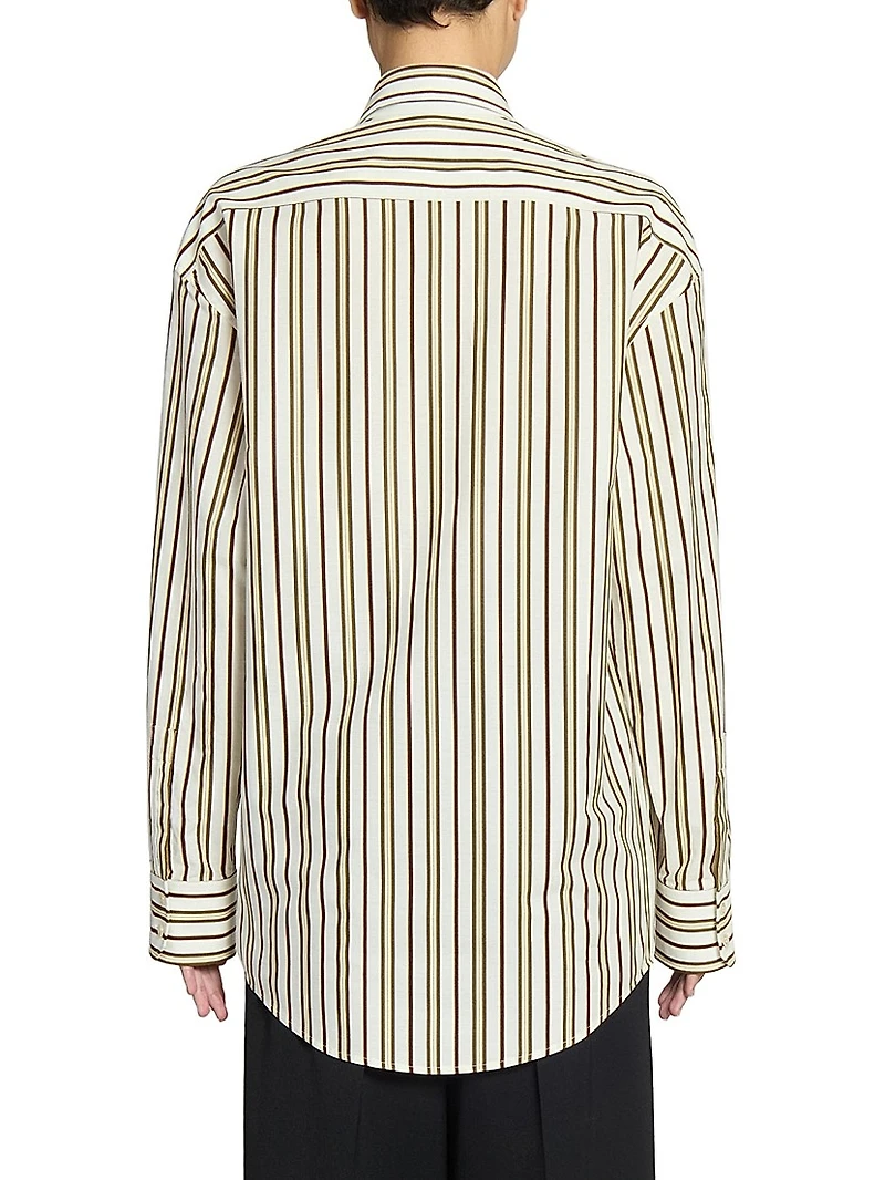 Cassandre Shirt Striped Cotton Poplin