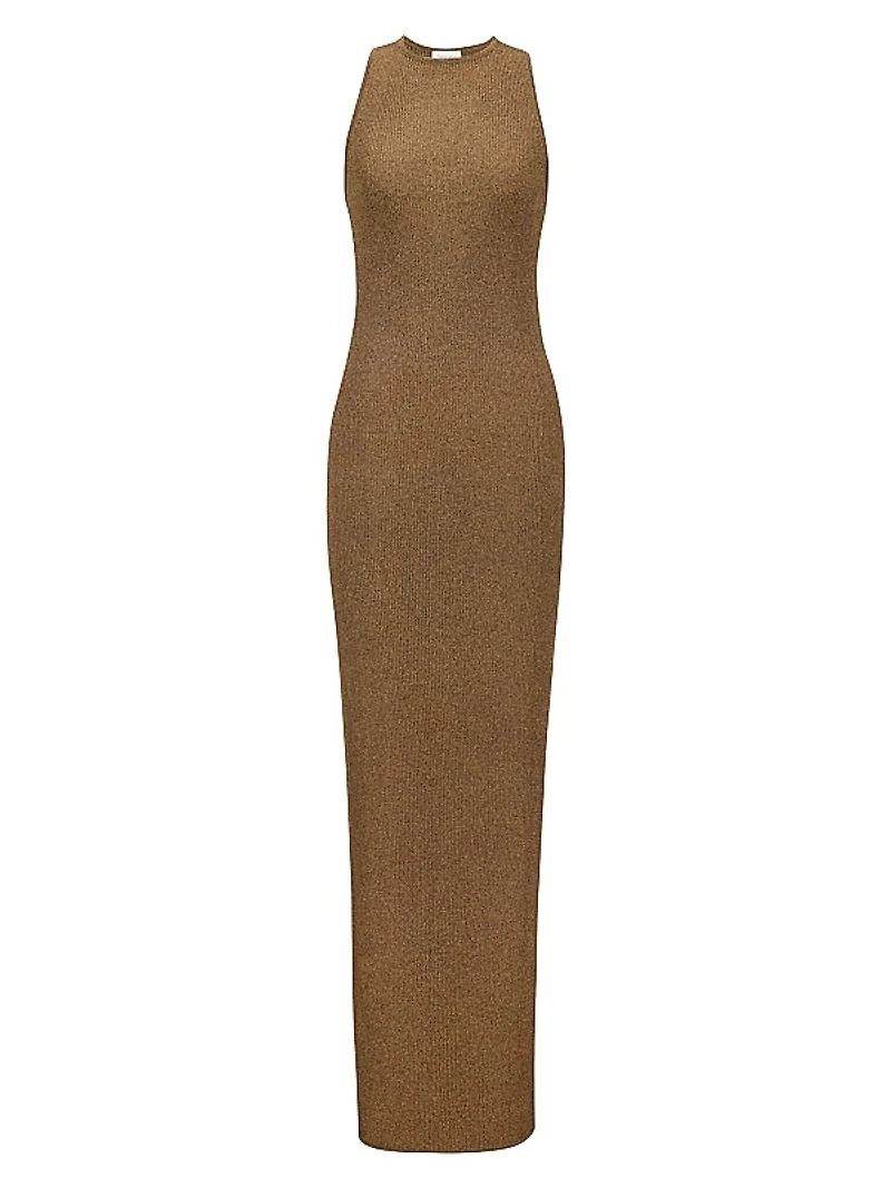 Racerback Dress in Lamã Rib Knit