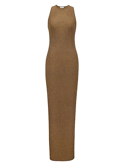 Racerback Dress in Lamã Rib Knit