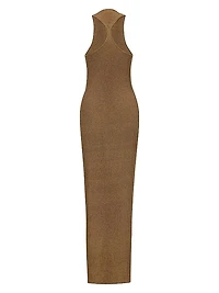 Racerback Dress in Lamã Rib Knit