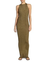 Racerback Dress in Lamã Rib Knit
