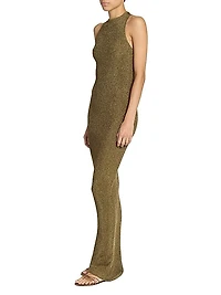 Racerback Dress in Lamã Rib Knit