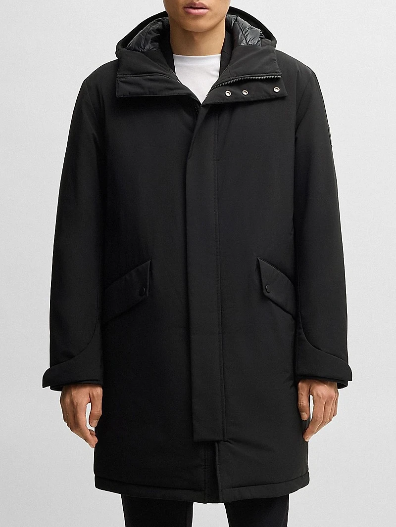 Water-Repellent Jacket with Down Filling