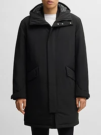 Water-Repellent Jacket with Down Filling