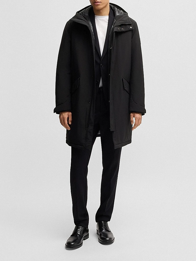 Water-Repellent Jacket with Down Filling