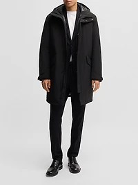 Water-Repellent Jacket with Down Filling