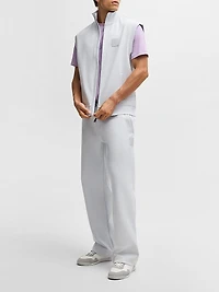 Tracksuit Bottoms a Drop-Needle Cotton