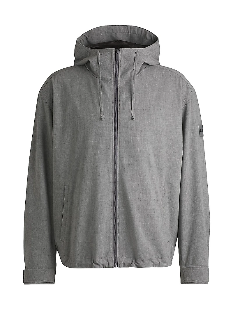 Regular-Fit Jacket Performance-Stretch Material