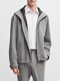 Regular-Fit Jacket Performance-Stretch Material