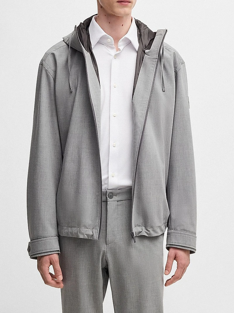 Regular-Fit Jacket Performance-Stretch Material