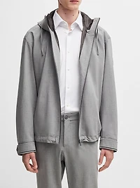 Regular-Fit Jacket Performance-Stretch Material