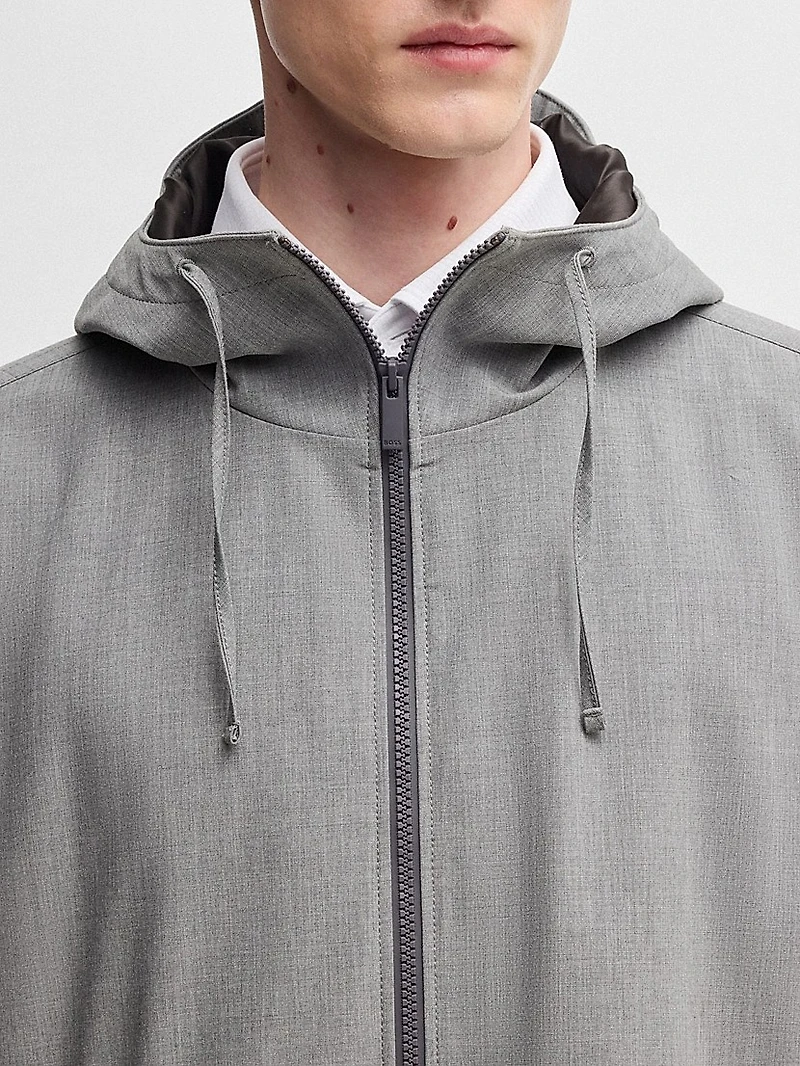 Regular-Fit Jacket Performance-Stretch Material
