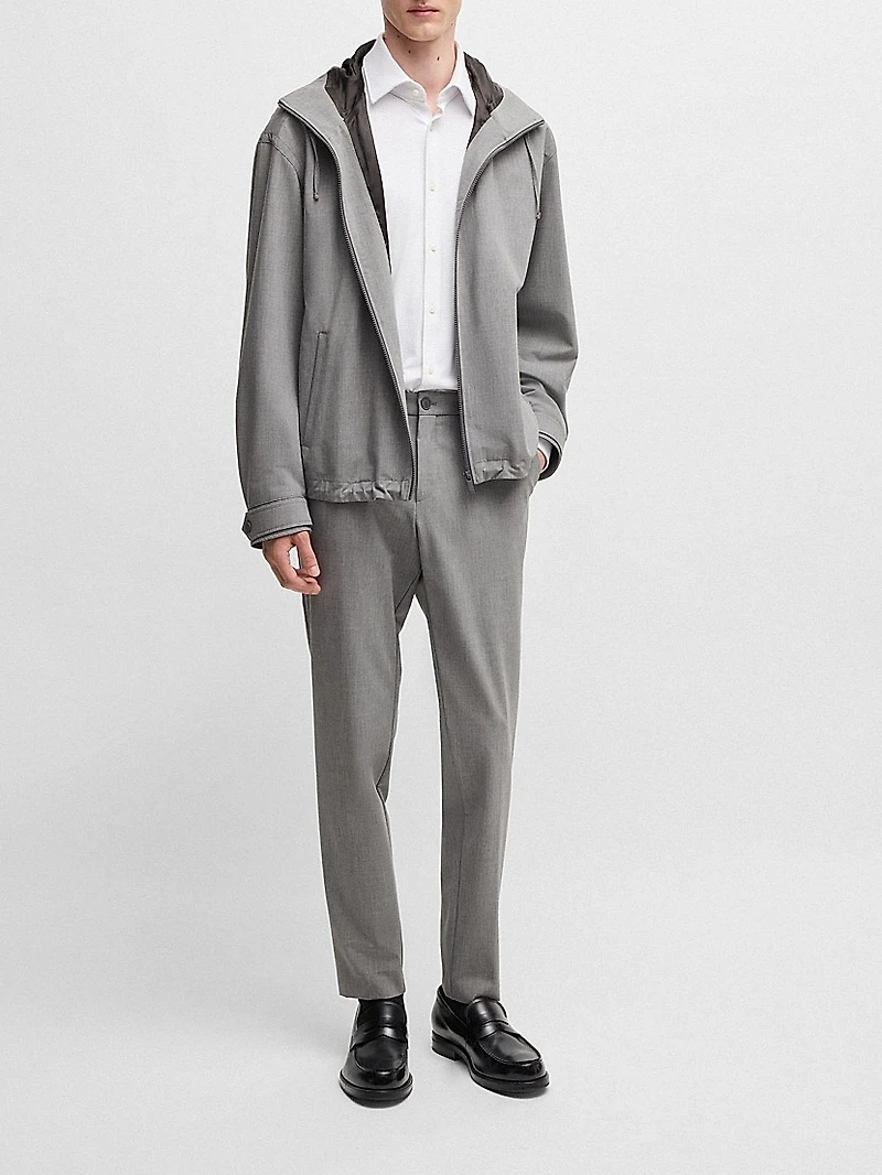 Regular-Fit Jacket Performance-Stretch Material